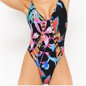 Forever 21 black one piece